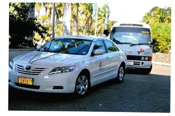 100% CFC APPROVED PRIVATE Transfer - Denarau to Nadi & Coral Coast Hotels - Where the transfer actually starts, Port Denarau Marina to hotel reception