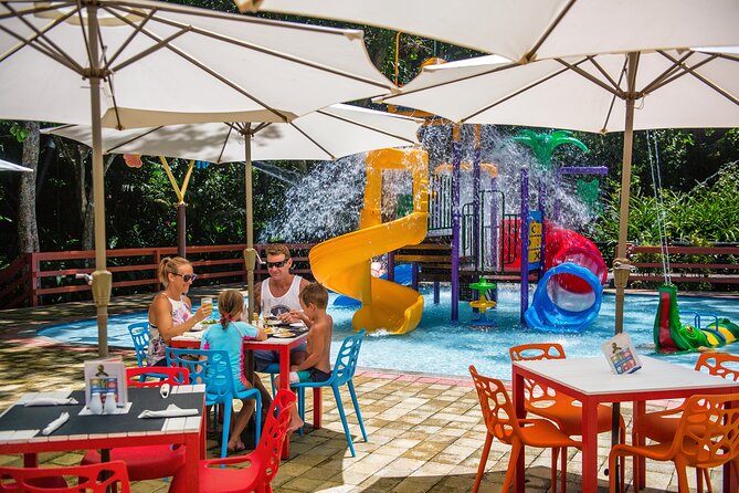 Admission + 2x Zip Line + Unlimited Water Slide Rides - Kiddies Splash Water Park and who gets the most fun out of it