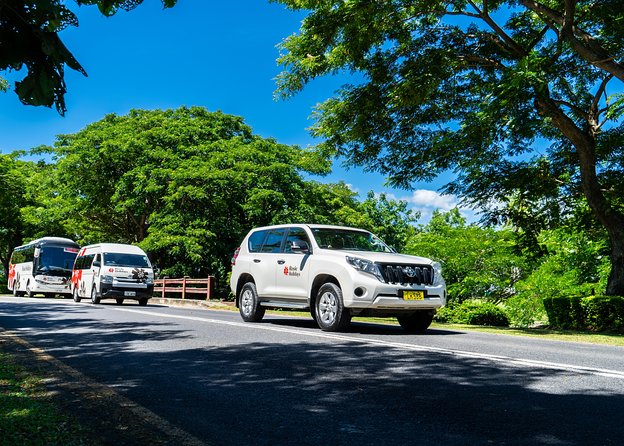 Arrival Shared Transfer : Airport to Hotel - Shell lei welcome and a fast start at Nadi International Airport