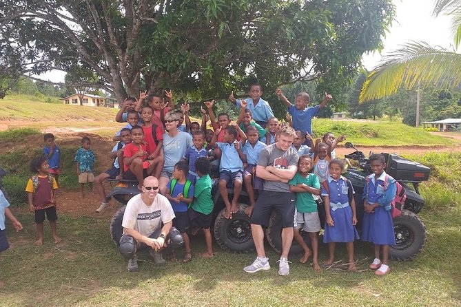 ATV Quad Bike Adventure Tour to Remote Village and School (Departs Nadi) - Beach riding back to Wailoaloa: short, fun, and messy