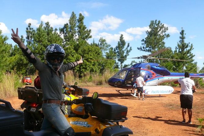ATV Quad Bike and Helicopter Adventure Tour to Remote Village (Departs Nadi) - Go Dirty Heli-Quad in a Nutshell: what you are really buying
