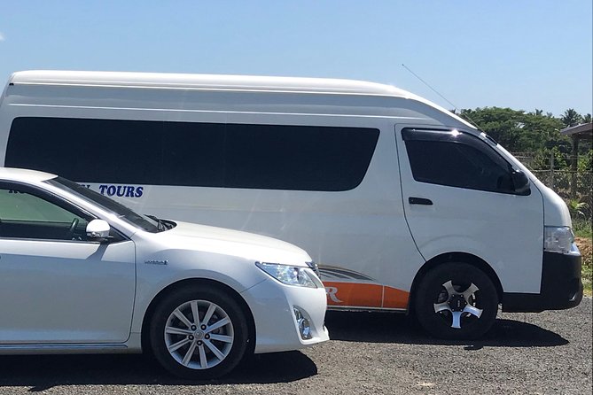 Denarau Hotels to Nadi Airport (Private Departure Transfer) - In the car: air-conditioning, Wi-Fi, and family comfort