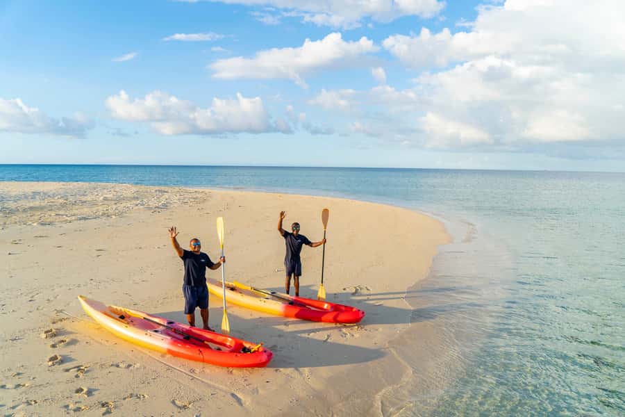 Fiji: Captain Cook Cruises - Island & Reef Day Trip - The Glass-Bottom Boat and Kayaks: How to Enjoy the Water Even If You Skip One Activity