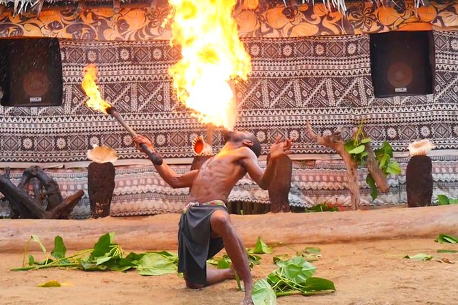 Fiji Cultural Full Day Island Cruise With Lunch & Transfers - The show: fire and knife dancing, plus why the timing works