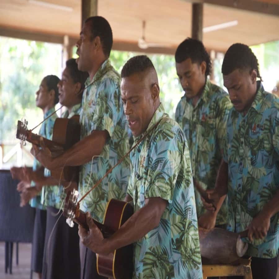 Fiji: Cultural Village Evening Tour with Dinner and Show - The village start: warrior welcome and a guided walk