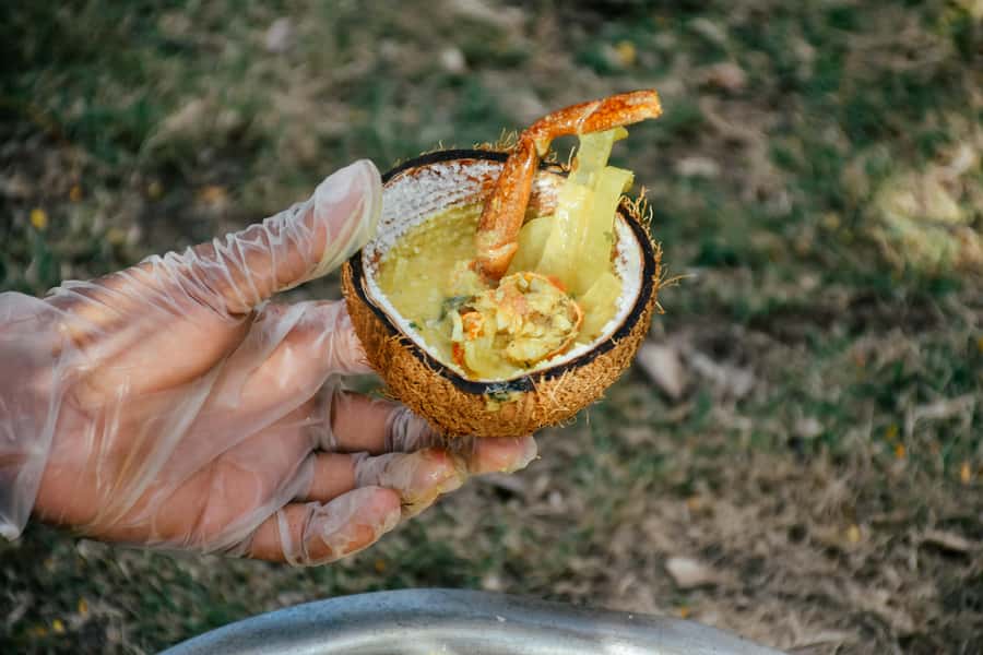 Fiji: Day and Night Combo Tour - Likuri Island daytime: crab catching, snorkeling, and hands-on cooking