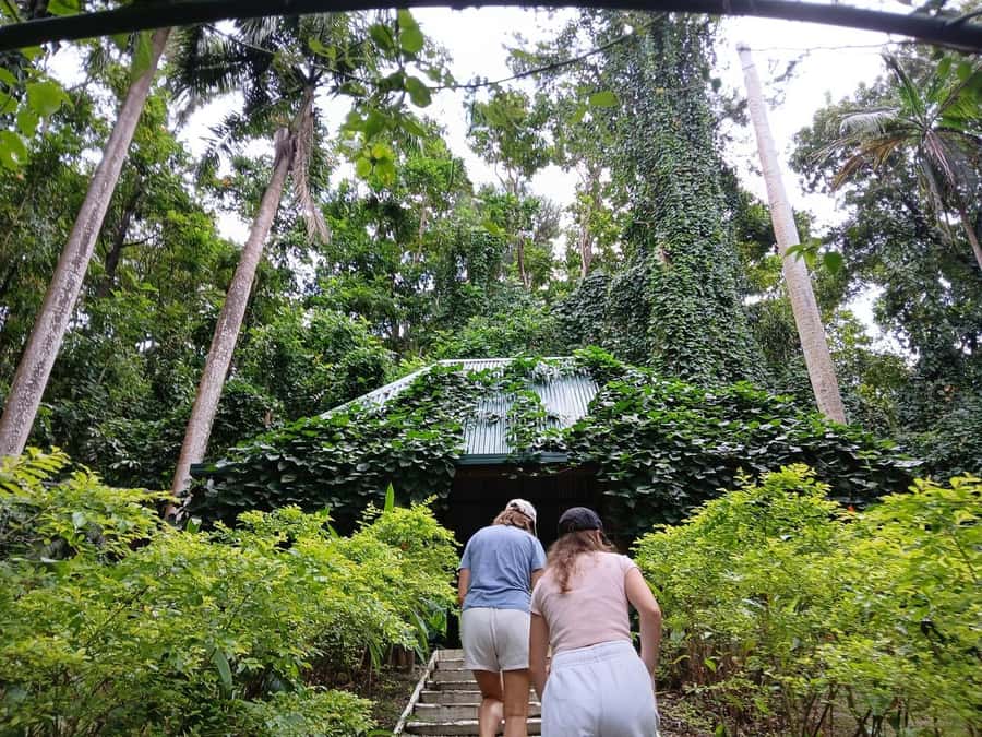 FIJI: Garden of the Sleeping Giant Tour - Entering the Garden of the Sleeping Giant, a Fiji walk with a built-in story