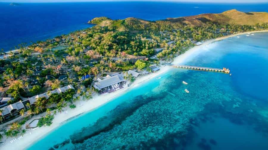 Fiji: Mana Island Resort Day Trip with Lunch - The catamaran ride: fast water, island views, and resort stop logistics