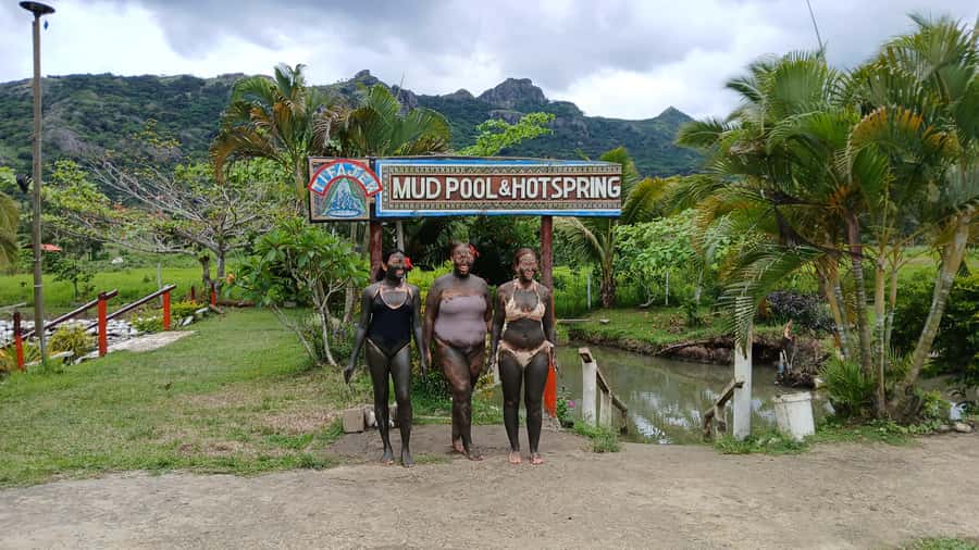FIJI-NADI: Sabeto Tifajek Hot Spring and Mudpool Tour - A mud wrap and hot spring break in Sabeto