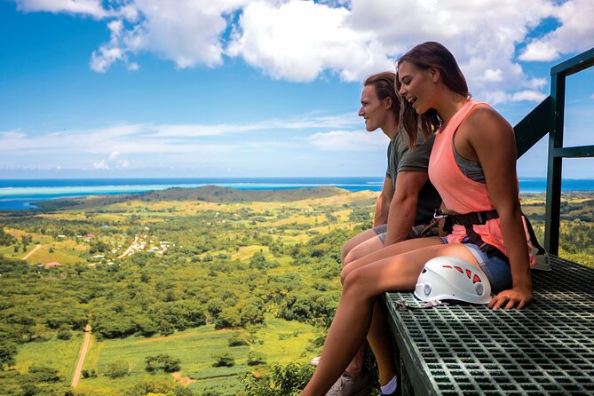 Largest Zipline in South Pacific & Cave Exploration Coral Coast - Coral Coast pickup and the long scenic ride to Zip Fiji Momi