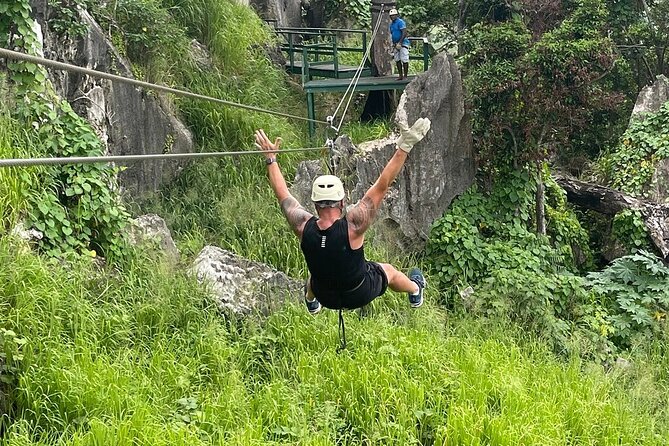 Largest Zipline in South Pacific & Cave Exploration in Nadi - Three ecosystems in one half day: vesi trees, rain forest, caves