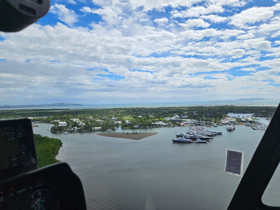Nadi: 25 minutes Mamanuca Island Tour - First you get grounded at Heli-Tours Fiji (and why that matters)