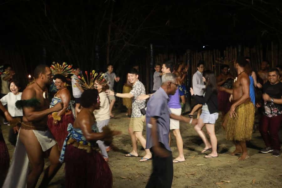 Nadi: Fijan Culture Night Tour with Dinner & Kava Ceremony - Fire dance finale: when the energy spikes and you feel the heat