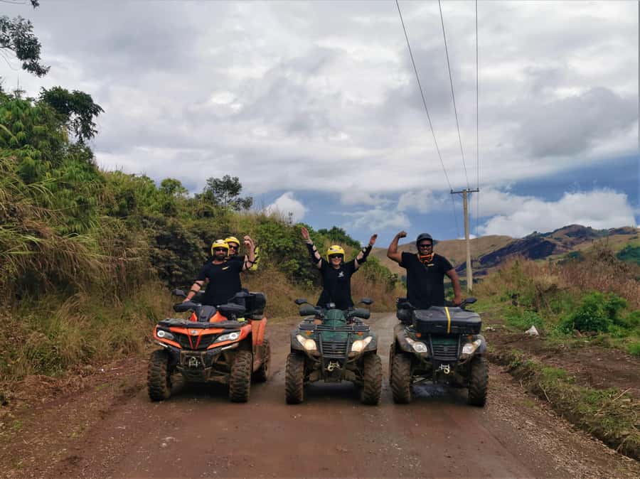 Nadi: Quad Bike ATV Off-Road Adventure Tour with Transfers - The Mountain Plateau Stop Overlooking the Mamanuca Islands