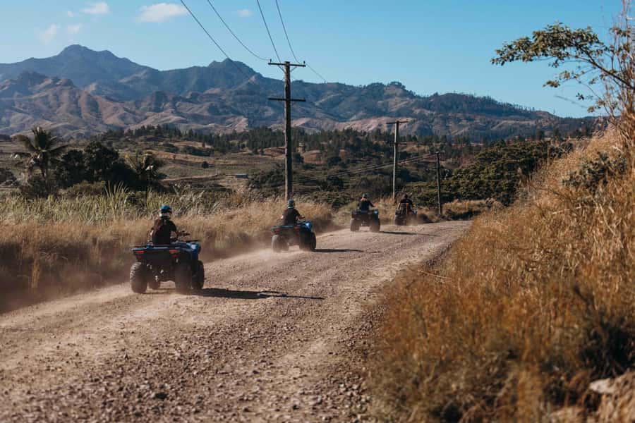 Nadi: Quad Bike ATV Off-Road Adventure Tour with Transfers - Winding Tracks Back Through Nadi, Then a Short Beach Ride