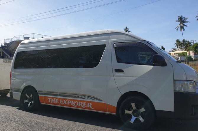 Private Transfer -Intercontinental Resort to Airport or Denarau - Airport or Denarau Port: choose based on how you leave Fiji