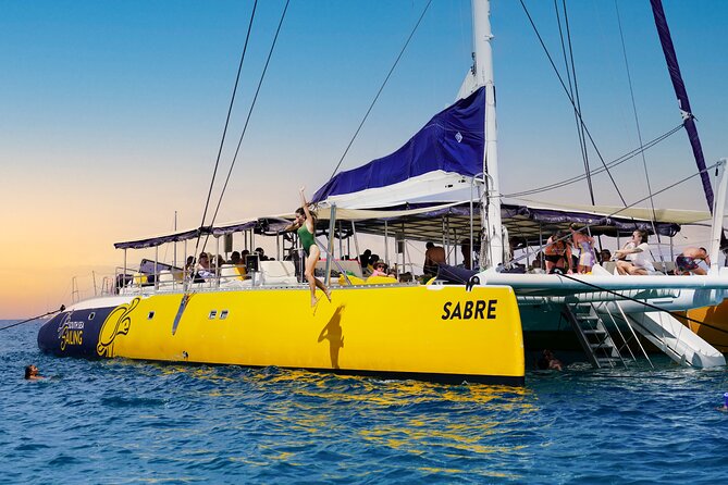 Sabre Sunset Cruise with BBQ Dinner & Drinks - Sailing the Mamanucas on the SABRE Catamaran