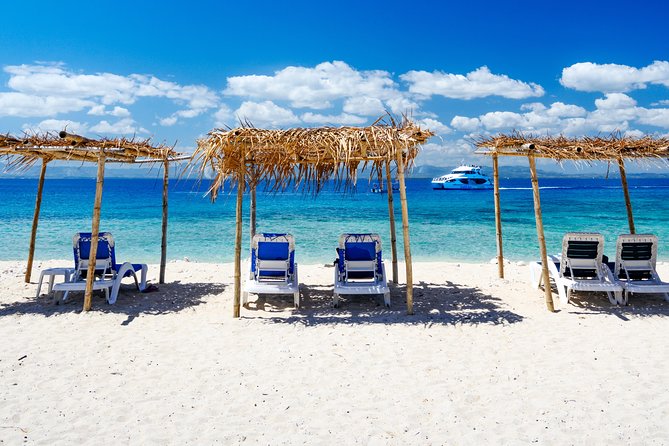 South Sea Island Half Day with Lunch & Drinks - Port Denarau Marina: Boarding the Air-Conditioned Catamaran
