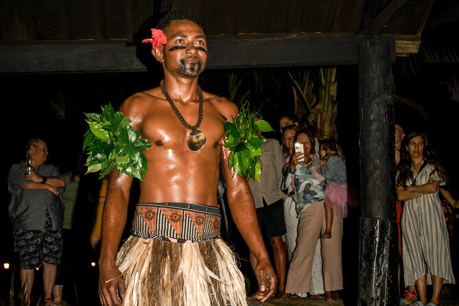 Sunset Cruise with Dinner and Fire Show - Kava welcome plus culture first, before the fire