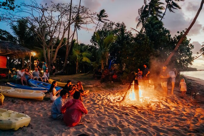 Sunset Cruise with Dinner and Fire Show - Fire walking, then Legends of the Pacific fire and knife show
